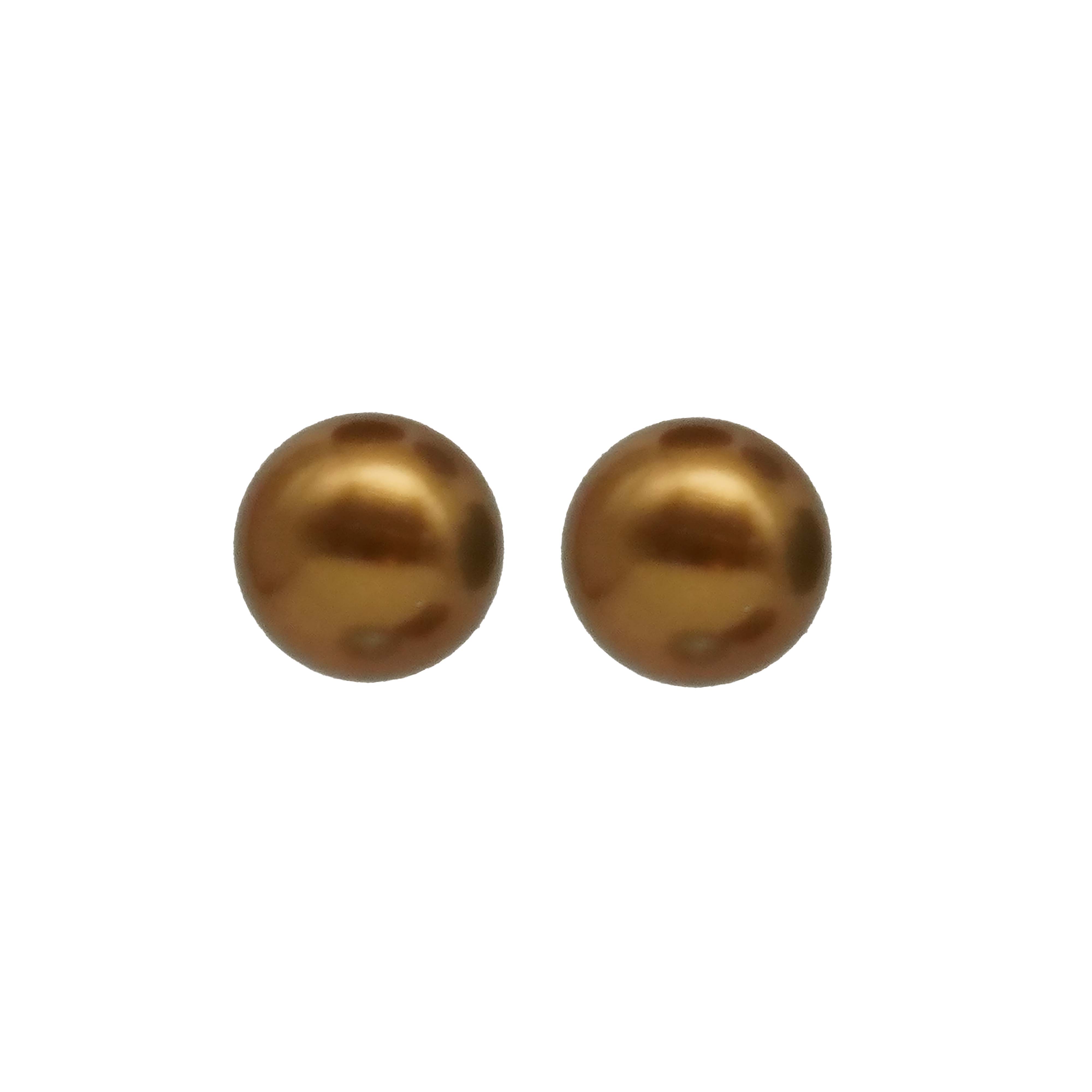 Ohrstecker mit Perle 8mm
